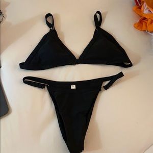 Black Lucid Bikini Set